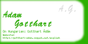 adam gotthart business card